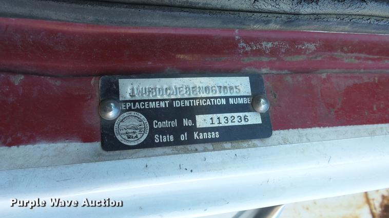 image for item FO9053 1984 White WCM dump truck