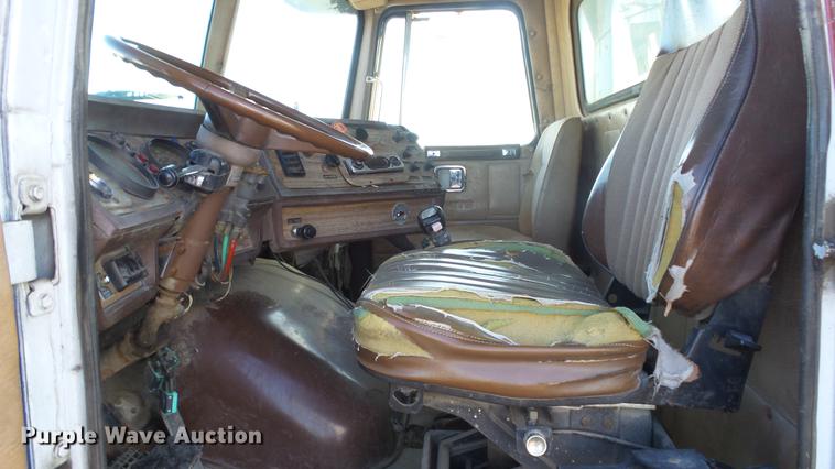 image for item FO9053 1984 White WCM dump truck