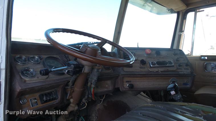 image for item FO9053 1984 White WCM dump truck