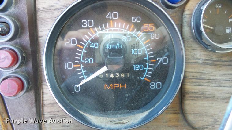 image for item FO9053 1984 White WCM dump truck