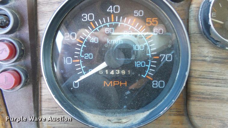 image for item FO9053 1984 White WCM dump truck