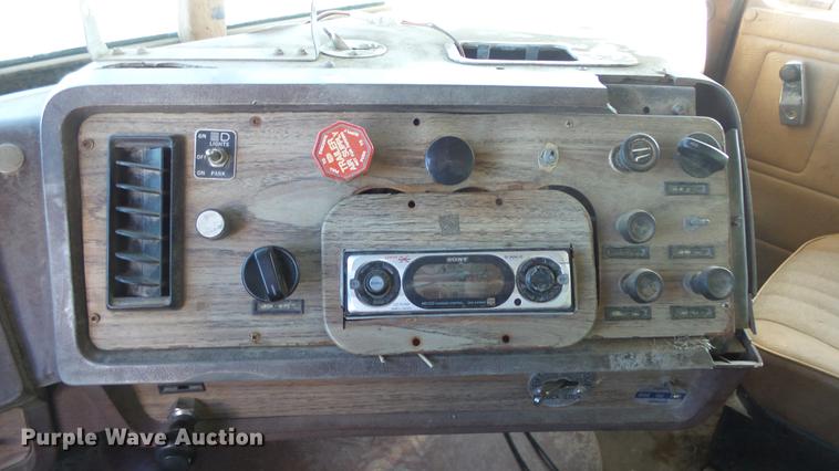 image for item FO9053 1984 White WCM dump truck