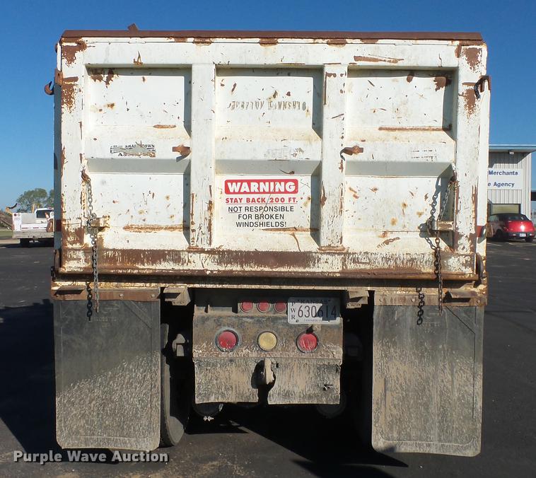 image for item FO9053 1984 White WCM dump truck