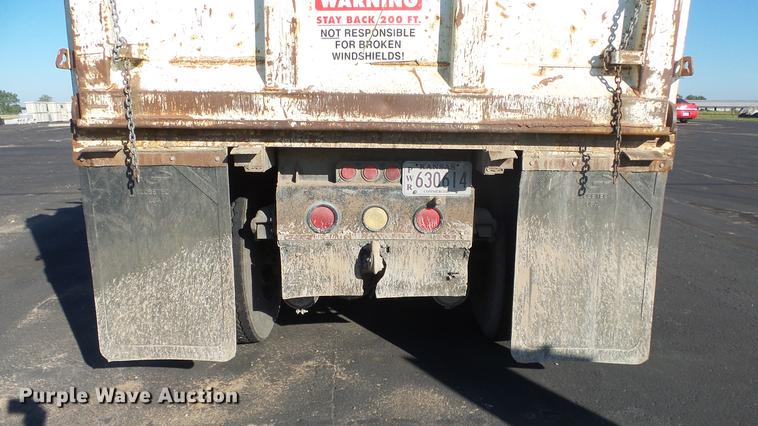 image for item FO9053 1984 White WCM dump truck