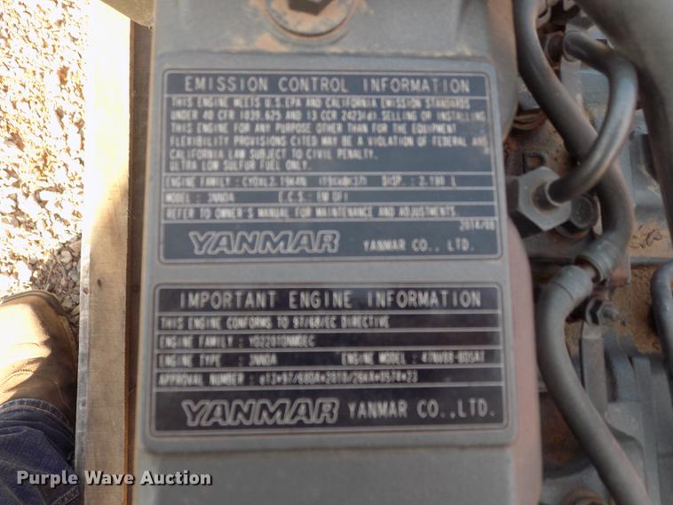 image for item FQ9114 Yanmar 4TNV88-BDSAT four cylinder diesel engine