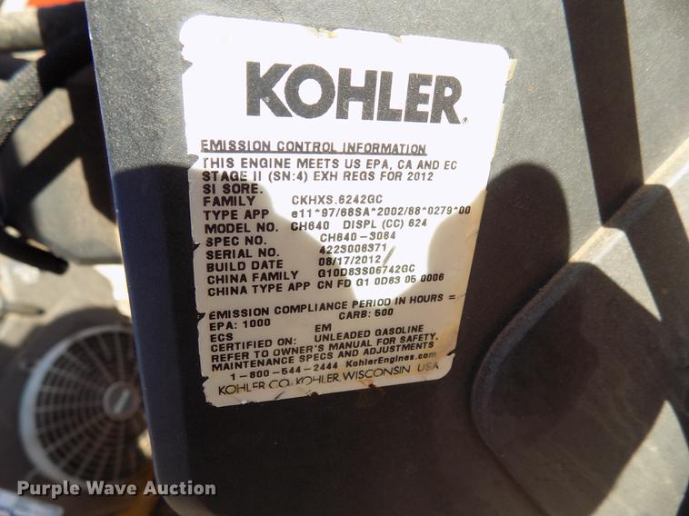 image for item FQ9117 Kohler Command Pro CH640 gas engine