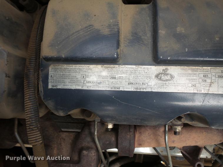 image for item FT9915 2007 Mack Granite dump truck