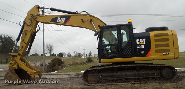 image for item L5728 2013 Caterpillar 320EL excavator