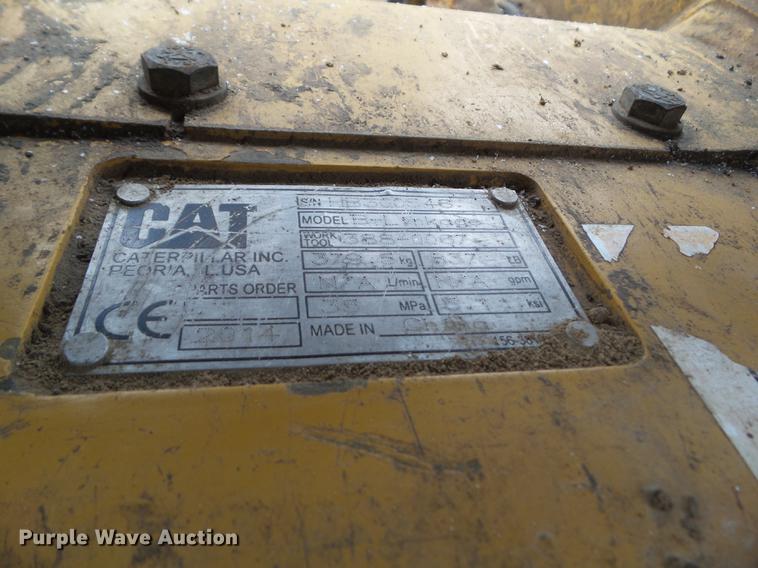 image for item L5728 2013 Caterpillar 320EL excavator