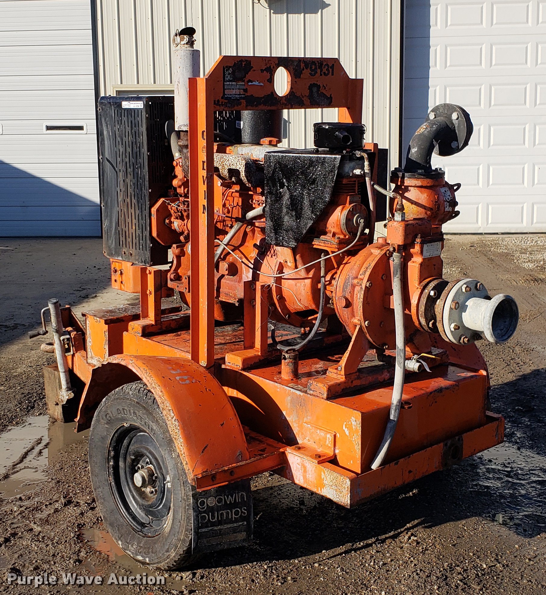 Godwin HL80 water pump in Grain Valley, MO Item AV9396 sold Purple Wave