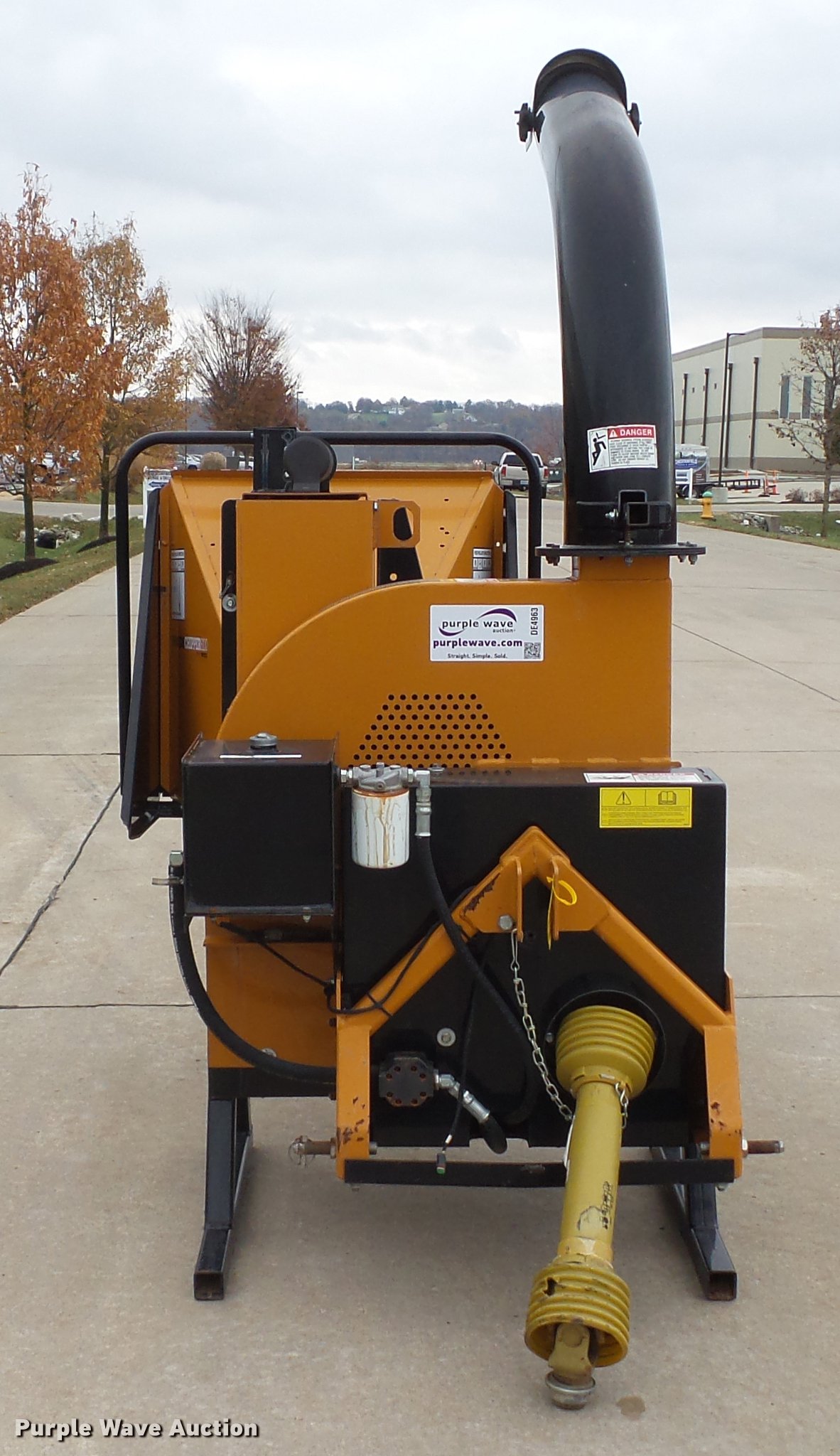 Woods 8100 wood chipper in Chesterfield, MO Item DE4963 sold Purple
