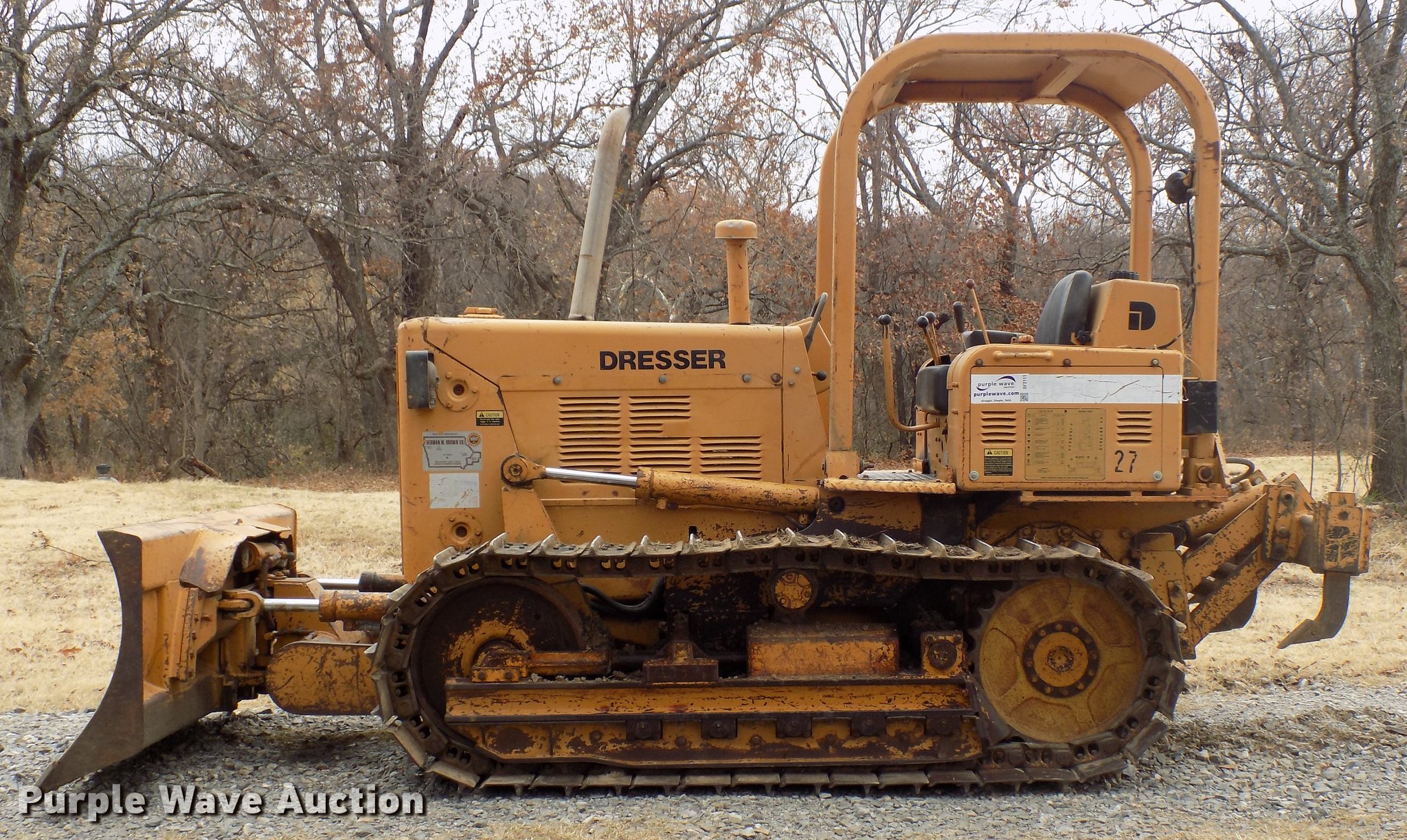 1987-dresser-td8e-dozer-in-durant-ok-item-df2111-sold-purple-wave