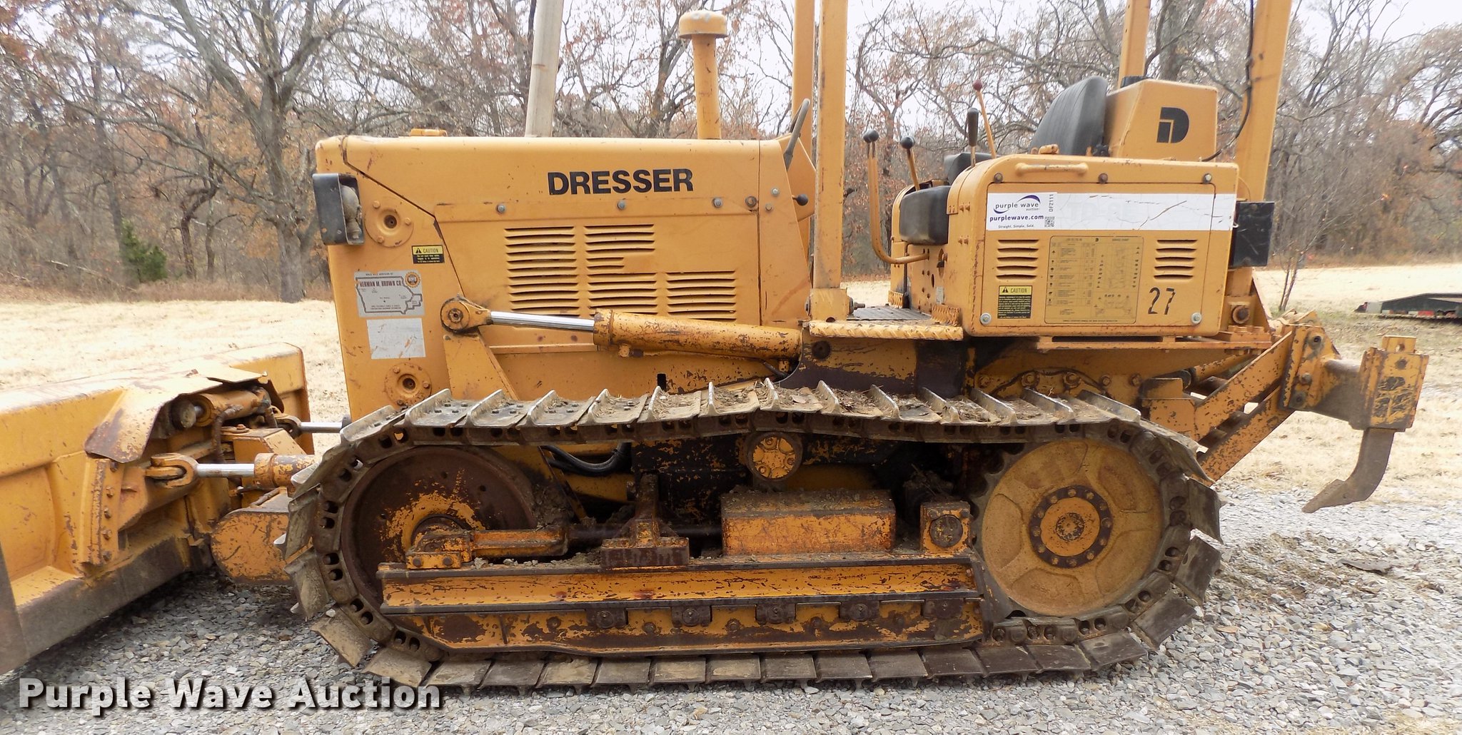 1987 Dresser TD8E Dozer In Durant OK Item DF2111 Sold Purple Wave