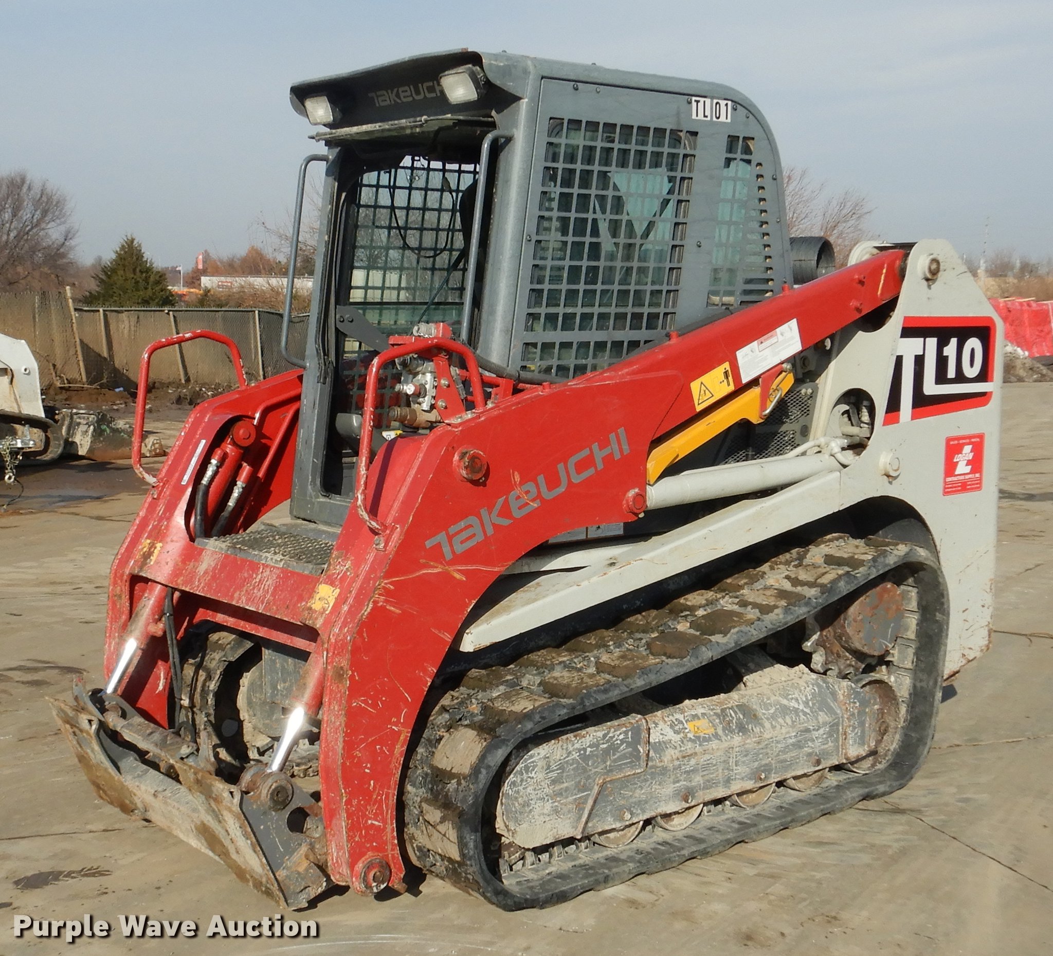 2015 Takeuchi TL10 skid steer in Olathe, KS Item DX9459 sold Purple