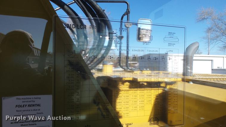 image for item DC1313 2013 Caterpillar 321D LCR excavator