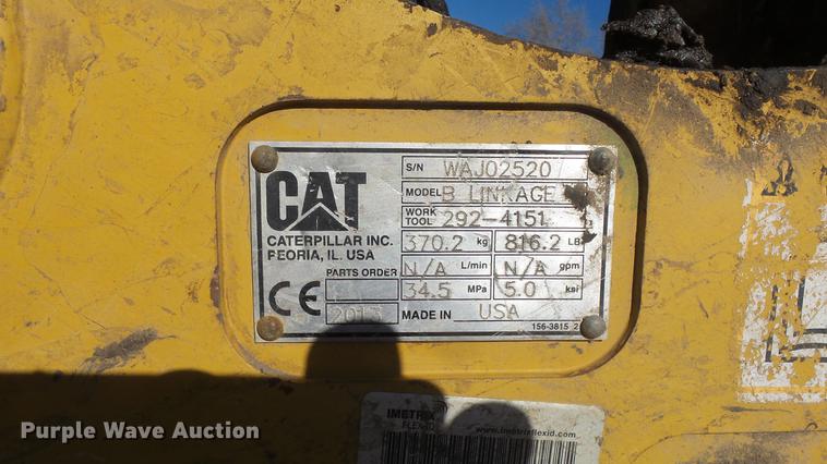 image for item DC1313 2013 Caterpillar 321D LCR excavator