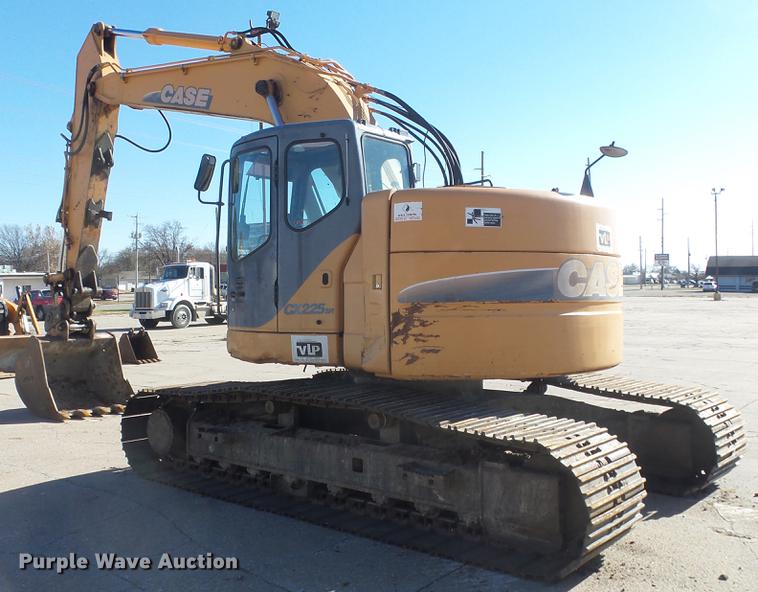 image for item DC1315 2007 Case CX225SR excavator