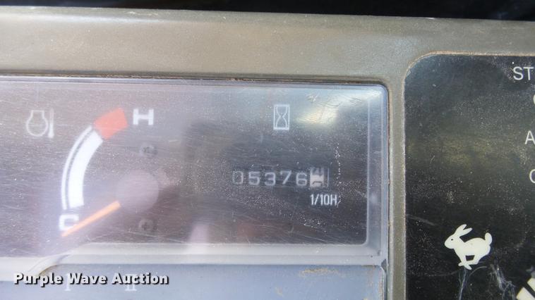 image for item DC1315 2007 Case CX225SR excavator