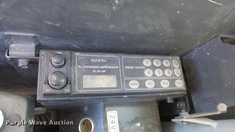 image for item DC1315 2007 Case CX225SR excavator