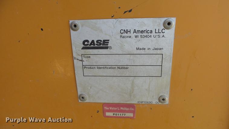 image for item DC1315 2007 Case CX225SR excavator