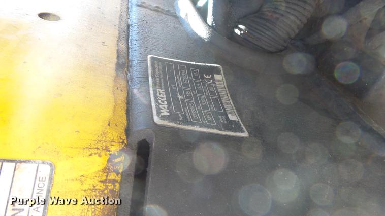 image for item DC1318 2007 Wacker RT trench compactor