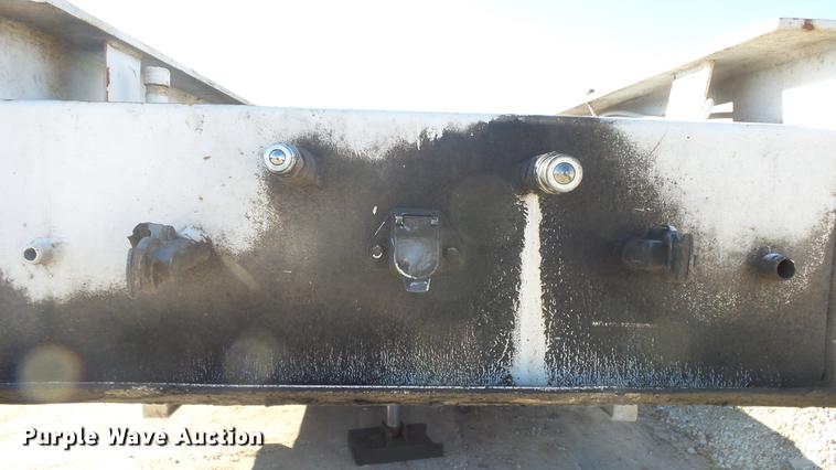 image for item DC1319 1991 Witzco Challenger RG50 lowboy equipment trailer