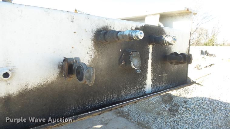 image for item DC1319 1991 Witzco Challenger RG50 lowboy equipment trailer