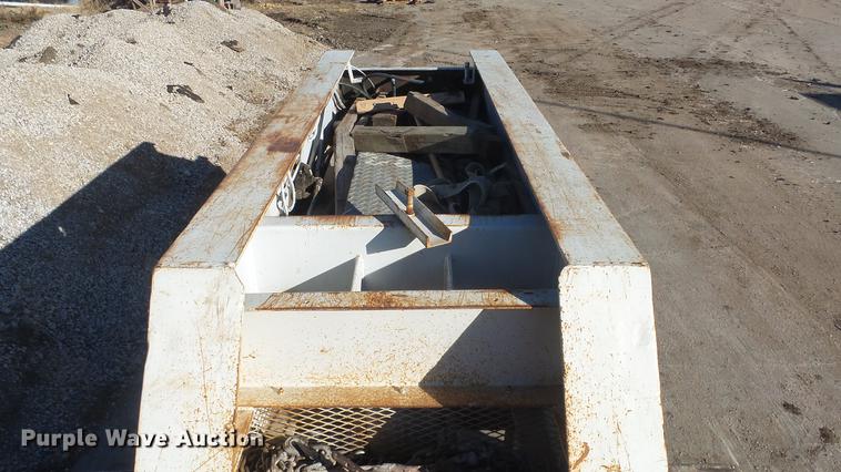 image for item DC1319 1991 Witzco Challenger RG50 lowboy equipment trailer