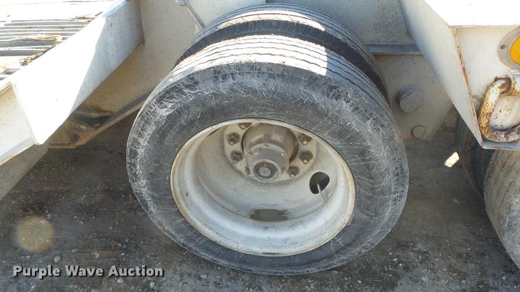 image for item DC1319 1991 Witzco Challenger RG50 lowboy equipment trailer