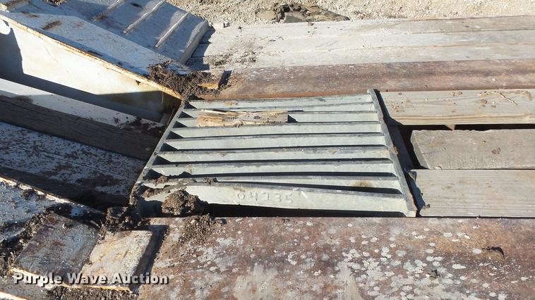 image for item DC1319 1991 Witzco Challenger RG50 lowboy equipment trailer