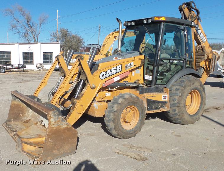 image for item DC1320 2013 Case 580 Super N WT backhoe