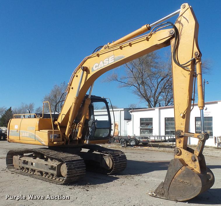 image for item DC1321 2005 Case CX160 excavator