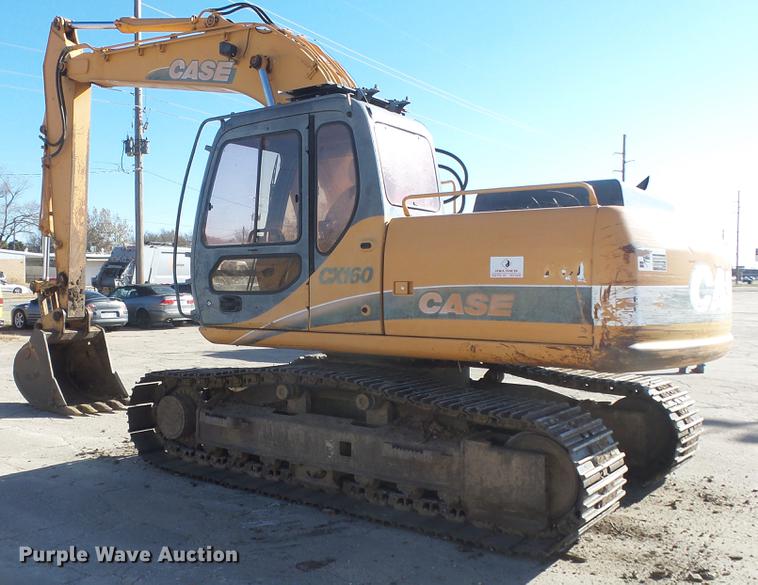 image for item DC1321 2005 Case CX160 excavator