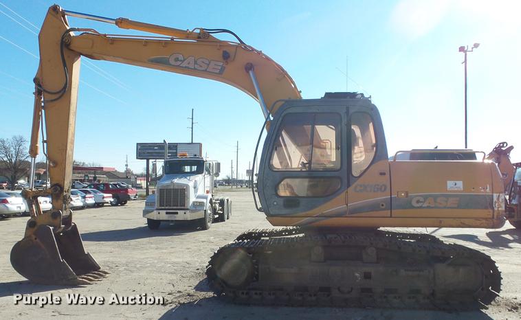 image for item DC1321 2005 Case CX160 excavator