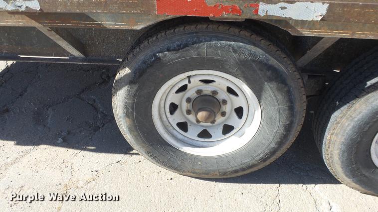 image for item DC1323 1992 Gold equipment trailer