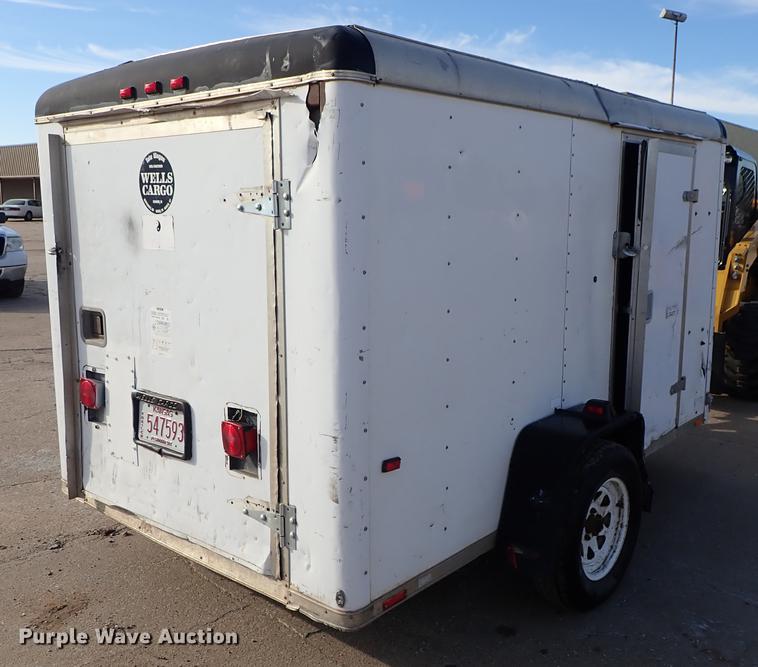 image for item DC1325 1994 Wells Cargo enclosed cargo trailer