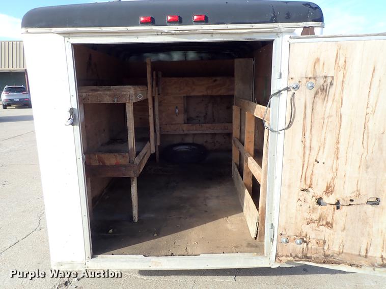 image for item DC1325 1994 Wells Cargo enclosed cargo trailer