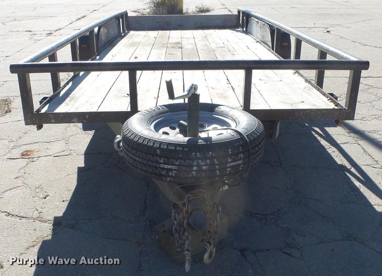 image for item DG2792 2015 102 Ironworks utility trailer