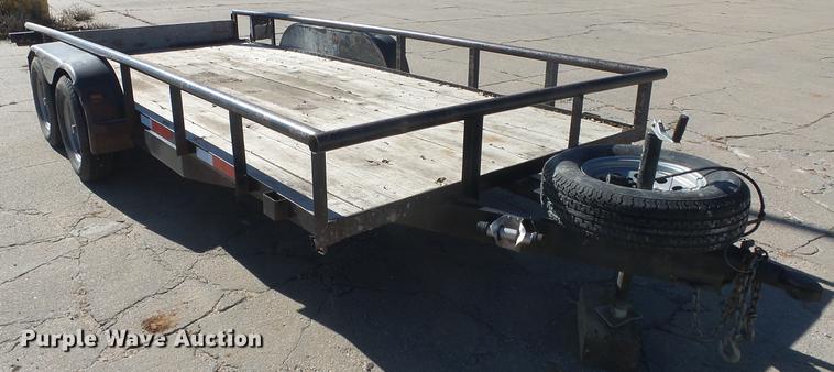 image for item DG2792 2015 102 Ironworks utility trailer