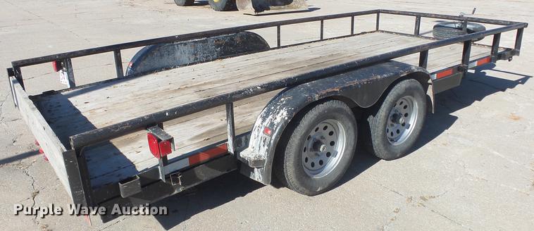 image for item DG2792 2015 102 Ironworks utility trailer