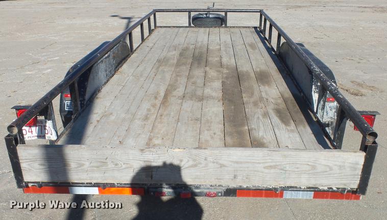 image for item DG2792 2015 102 Ironworks utility trailer