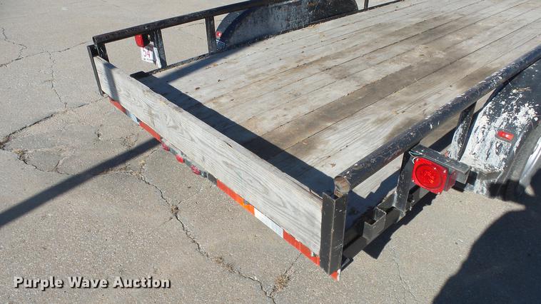 image for item DG2792 2015 102 Ironworks utility trailer