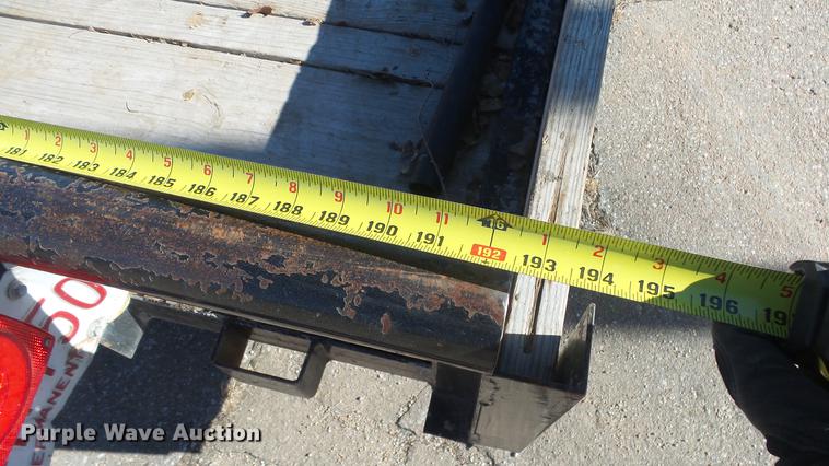 image for item DG2792 2015 102 Ironworks utility trailer