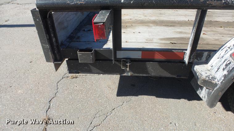image for item DG2792 2015 102 Ironworks utility trailer