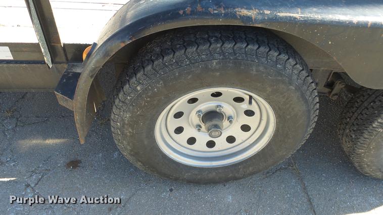 image for item DG2792 2015 102 Ironworks utility trailer