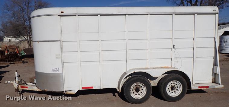 image for item DG2844 1997 Circle D enclosed cargo trailer