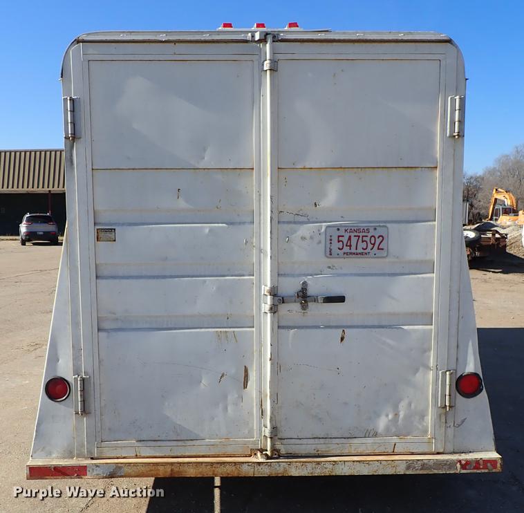 image for item DG2844 1997 Circle D enclosed cargo trailer