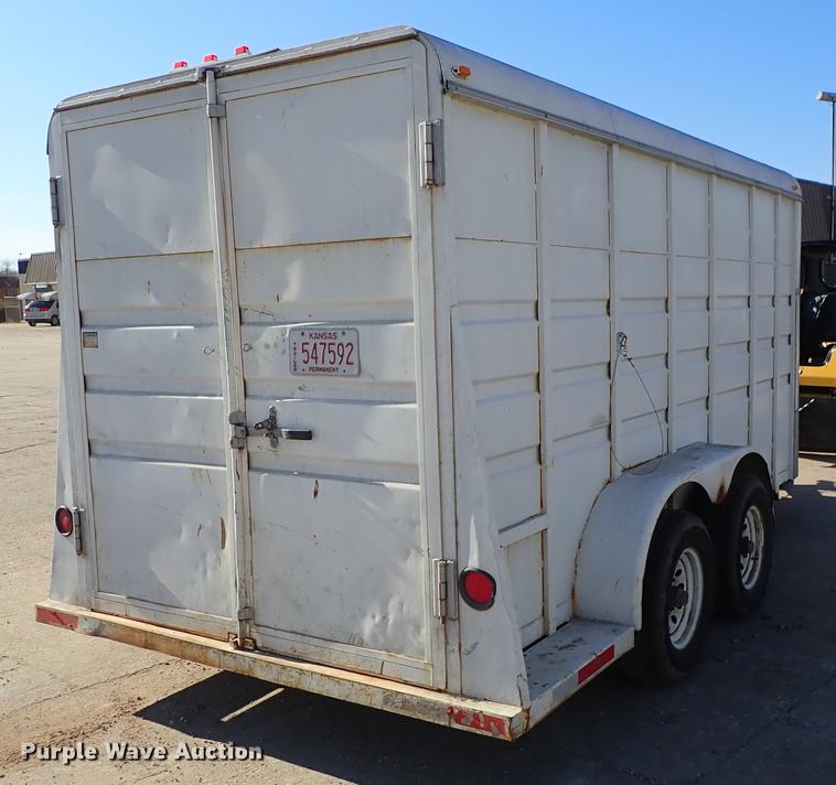 image for item DG2844 1997 Circle D enclosed cargo trailer