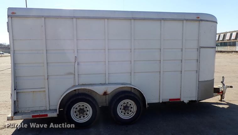 image for item DG2844 1997 Circle D enclosed cargo trailer