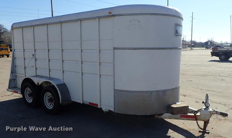 image for item DG2844 1997 Circle D enclosed cargo trailer